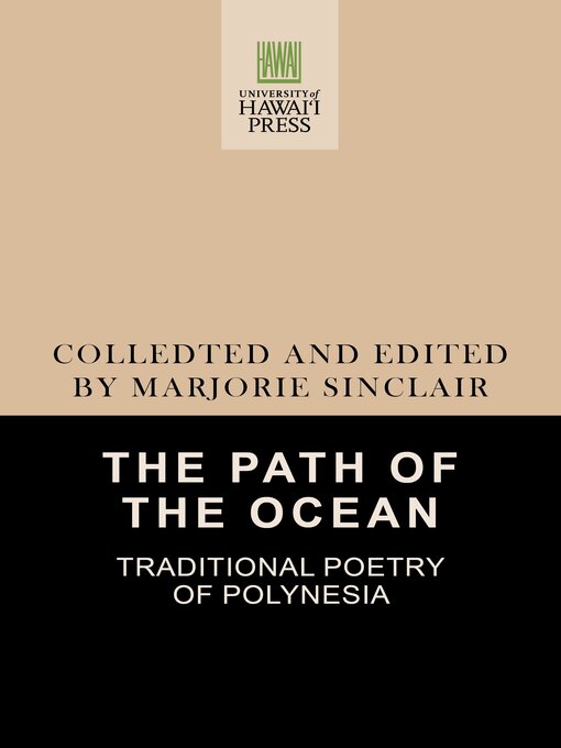 Title details for The Path of the Ocean by Marjorie Sinclair - Available
